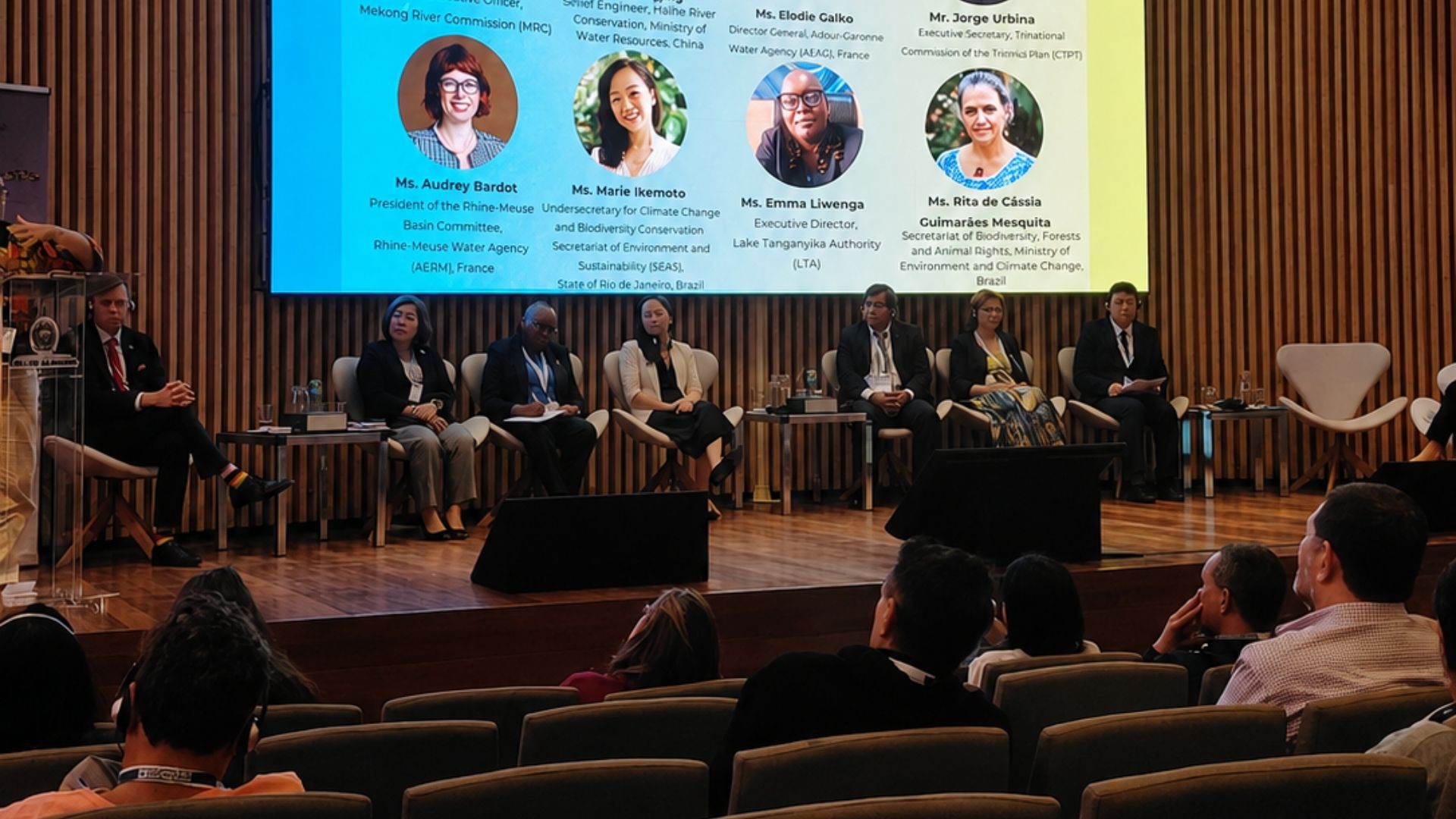 Cidennf fortalece presença institucional em agenda mundial sobre recursos hídricos