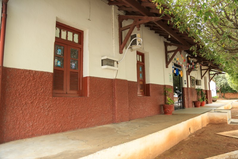 Estação Ferroviária e Biblioteca